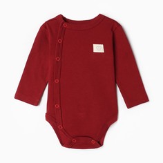 Боди детское Крошка Я Cherry Red, вишневый, 86
