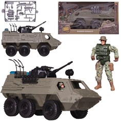 Набор игровой военный Abtoys Боевая сила Боевая машина пехоты с фигуркой солдата PT-01890