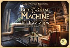 Настольная игра City of the Great Machine The Escalation Kickstarter Exclusives Pack Crowd Games