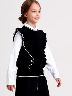 Жилет детский PlayToday 22427111, темно-синий, 128