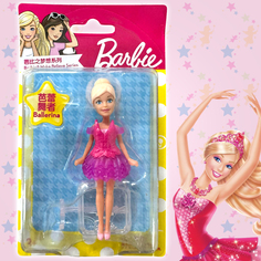 Кукла Барби Mattel серия Happy Girl Балерина в розовом платье, высота 9 см Barbie