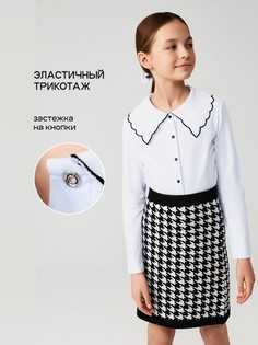 Блузка детская Acoola 20240260210, белый, 146