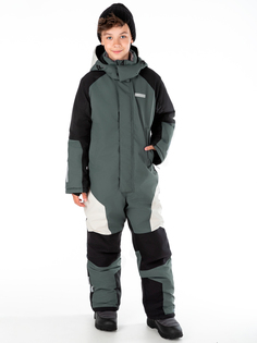 Комбинезон детский NIKASTYLE 8з6924, мох/черный, 164