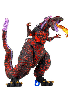 Фигурка Годзилла StarFriend с лучами Shin Godzilla Atomic Blast подвижная, 15 см