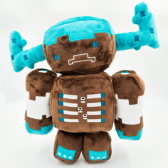 Мягкая игрушка Майнкрафт Warden Надзиратель 27 см Minecraft