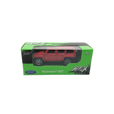 Машинка Welly Hummer H3 красный набор 22C 52020-36WD 22C