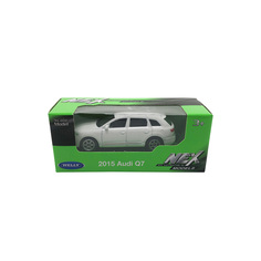 Машинка Welly 2015 Audi Q7 белый набор 22D 52020-36WD 22D