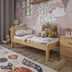 Детская кровать Profi Hobby Облачко 800 х 1600 сосна, без покраски Profi&Hobby