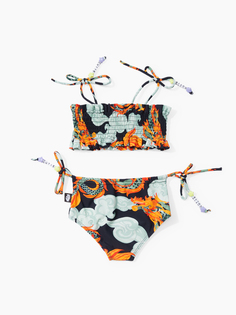 Купальник раздельный детский Happy Baby 50666, черный, 116