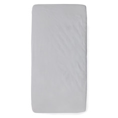 Простынь на резинке для кроватки Soft 120х60 см Серый Forest Kids