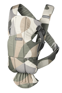 Рюкзак-Кенгуру для новорожденных BabyBjorn Mini Cotton 021039 khaki green