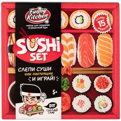 Набор для создания игрушечной еды Волшебный мир Funny Kitchen Sushi set