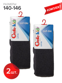 Колготки детские Conte Kids SOF-TIKI 7С-38СП, темно-серый, 140-146
