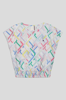 Блузка детская Tommy Hilfiger KG0KG07871, Мультиколор, 14 лет