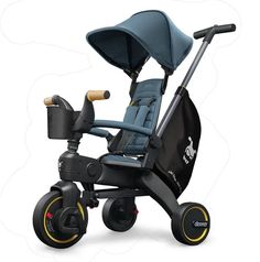 Велосипед детский трехколесный DOONA Liki Trike S5 Flame голубой