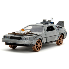 Машинка Jada Toys 1:32 Time Machine Back To The Future-3 Railroad wheels 0801310347867