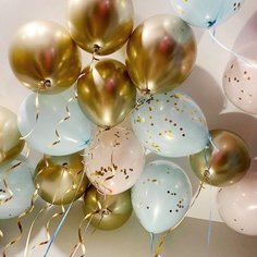 Набор шаров с гелием 552 - в потолок No Brand