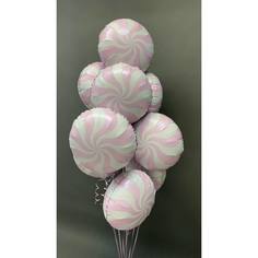 Набор шаров с гелием 427 леденцы, 10 шт No Brand