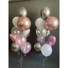 Набор шаров с гелием 429 для нее, 16 шт No Brand