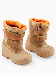 Сноубутсы детские Happy Baby 86582, коричневый, 26