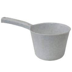 Ковш 1 л, круглый, с длинной ручкой, 12,5х14х26 см, IDEA, М 1215