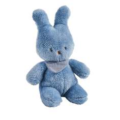 Игрушка мягкая Nattou Soft toy Tipidou Кролик blue 830034 (164975)