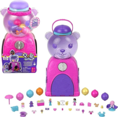 Игровой набор Polly Pocket Мишка Гамбол HJN90