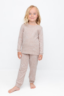 Пижама детская CROCKID К 1044, бежевый, 140, 1 шт.