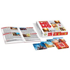 Настольная игра Мемо. Флаги и столицы 2 шт No Brand