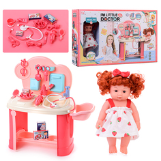 Игровой набор 8834A-1 Я доктор с куклой, в коробке Oubaoloon