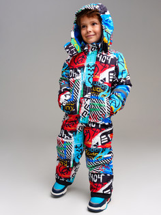 Комбинезон детский PlayToday 32412179, разноцветный, 122