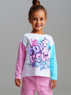 Лонгслив детский PlayToday 32422163, разноцветный, 98