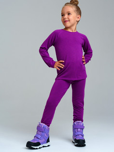 Термобелье детское комплект PlayToday 32422329, сиреневый, 98