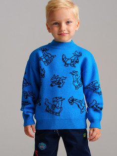 Свитер детский PlayToday 32412036, синий, 116