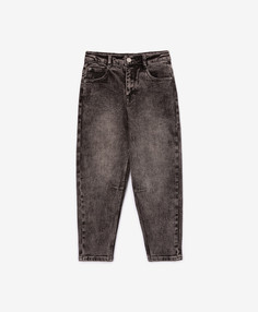 Джинсы зауженные с эффектом варки серые для мальчика Gulliver Select, 128, 223GLEBC6302