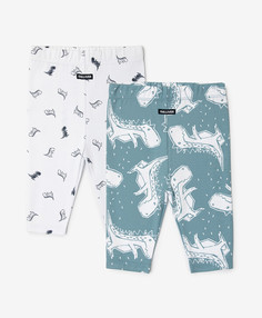 Ползунки с открытыми ножками комплект из 2-х штук мультицвет Gulliver, 92-52, 22444BBC5604