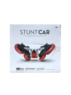 Трюковая радиоуправляемая машинка перевертыш Stunt Car 360, красная No Brand
