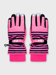 Перчатки детские PlayToday 32421085, розовый, 18