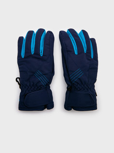 Перчатки детские PlayToday 32411110, тёмно-синий, 16