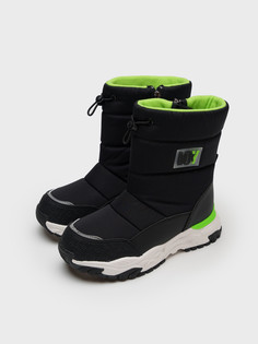 Сапоги PlayToday 32411926, черный, зеленый, 34