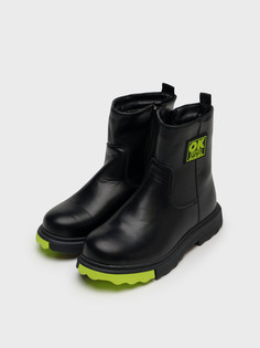Ботинки PlayToday 32421920, черный, зеленый, 36