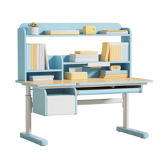 Письменный стол Xiaomi Igrow Solid Wood Core Liftable Study Desk 1.2 Blue Changjie 8pro