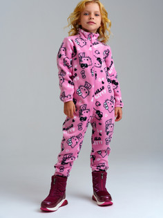 Комбинезон детский PlayToday 32442022, светло-розовый, 110