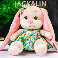 Мягкая игрушка JACK&LIN плюшевая зайка в подарочной коробке X-JL-04202309-20 Maxitoys