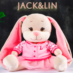 Мягкая игрушка Maxitoys JACK&LIN плюшевая зайка X-JL-03202303-20