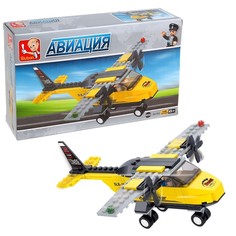 Конструктор Sluban Самолёт, 110 деталей
