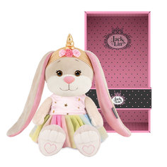Мягкая игрушка Maxitoys в платье и образе Единорога Jack & Lin X-JL-02202303-2
