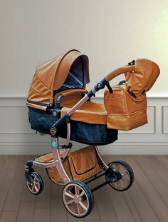 Коляска детская 2 в 1 608 Luxmom с рождения до 3 лет