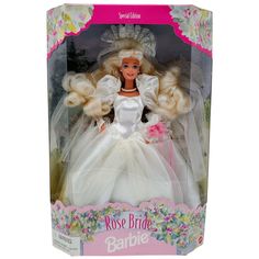 Кукла Барби коллекционная невеста Barbie Rose Bride специальное издание 1996