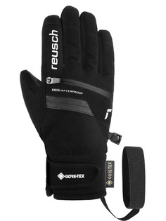 Перчатки детские Reusch Travis Gore-Tex Junior, Black-Silver, 16